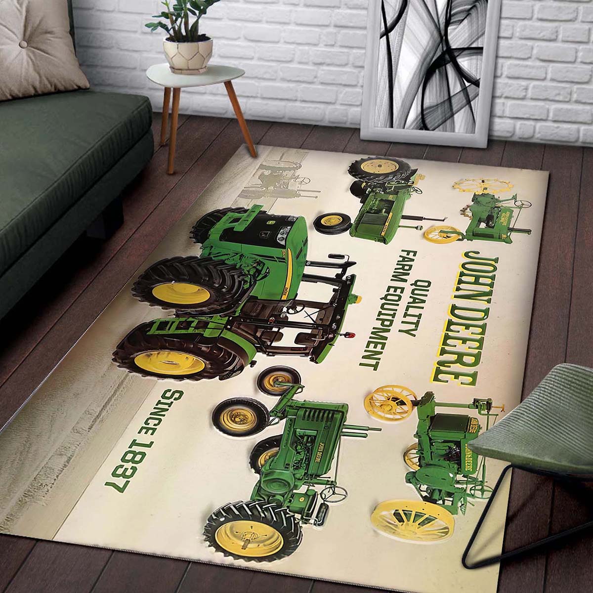 Tapis John Deere Landwirtschaftstraktor – Image 2