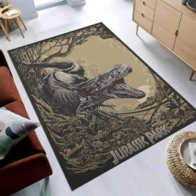 Tapis Jurassic Park Art