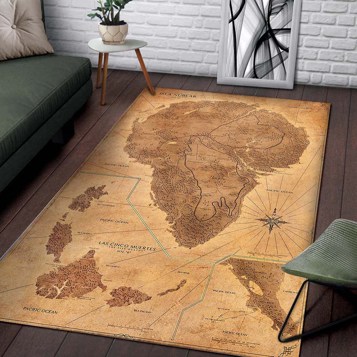 Tapis Jurassic Park Map 2 – Image 2