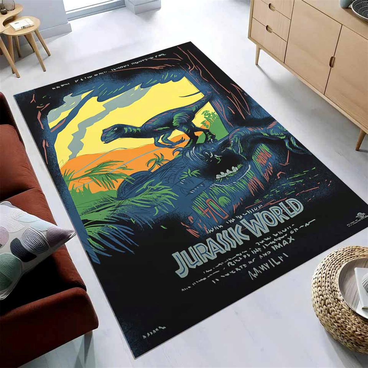 Tapis Jurassic World 2556311