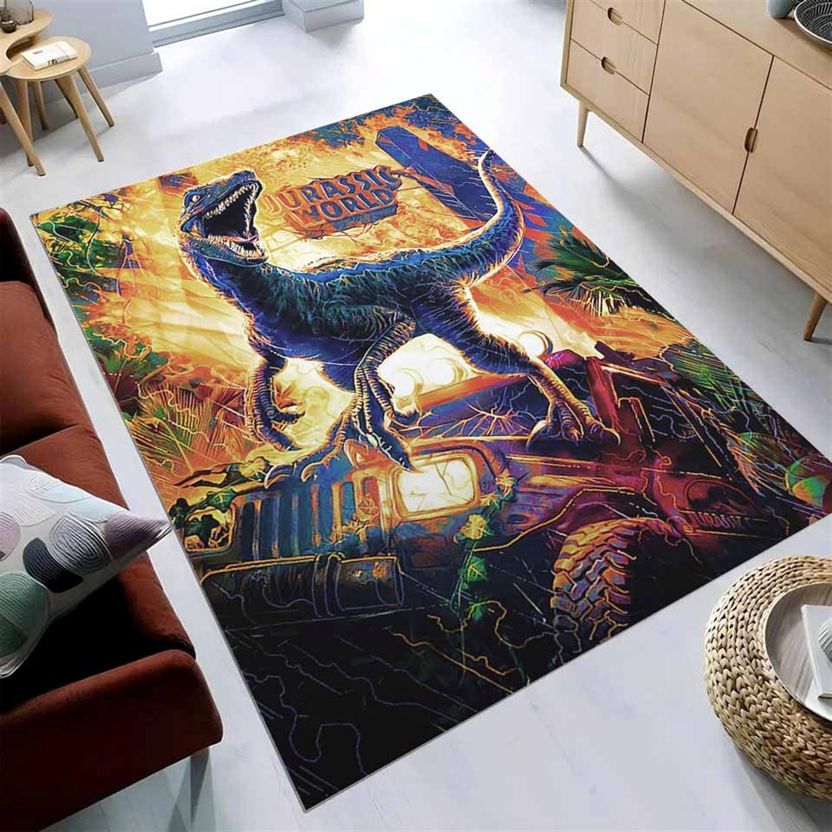 Tapis Jurassic World Movies Jw85666
