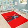 Tapis Kaiju No 8 Red