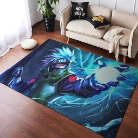 Tapis Kakashi Hatake Battle Naruto Characters Artwork Sharingan
