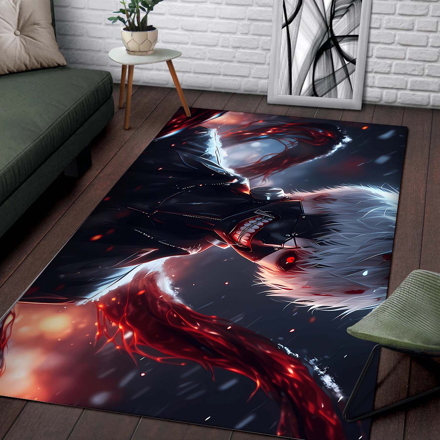 Tapis Ken Kaneki Ai Art – Image 2