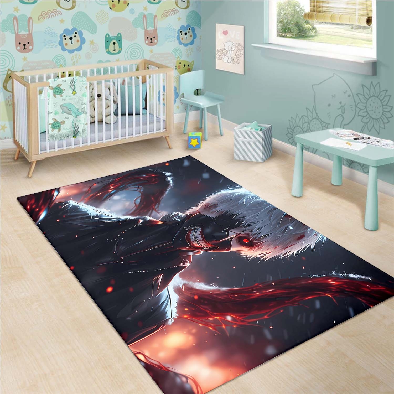Tapis Ken Kaneki Ai Art