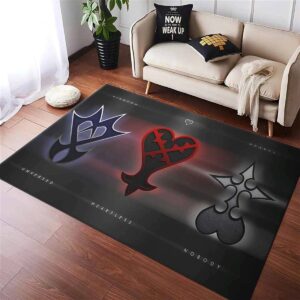 Tapis Kingdom Hearts Logo Gaming