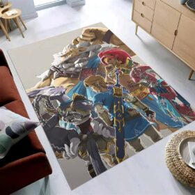 Tapis Legend Zelda Breath-personnage