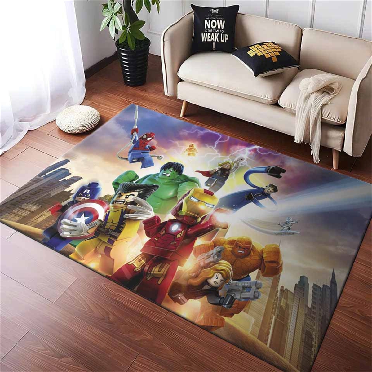 Tapis Lego Avengers 2