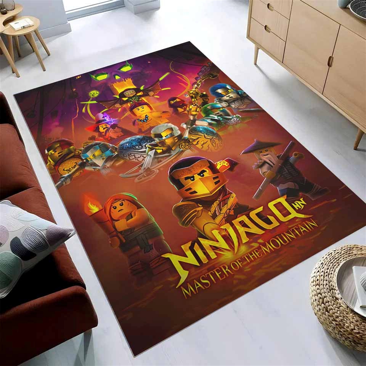 Tapis Lego Ninjago Bergmeister 1