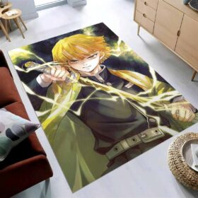 Tapis Lightning Zenitsu Agatsuma Demon Slayer 1