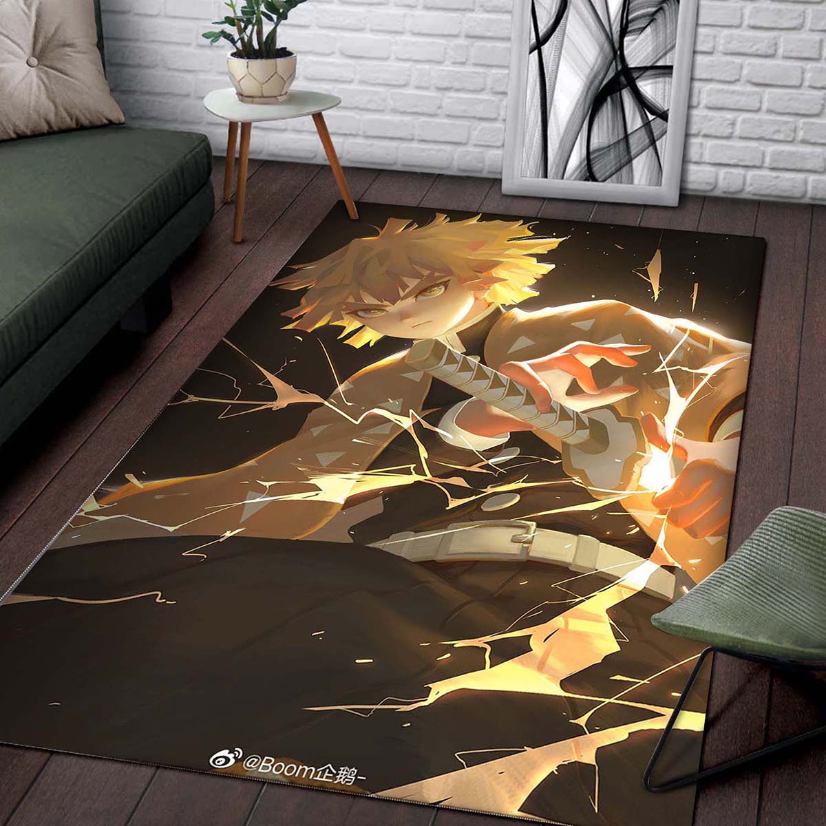 Tapis Lightning Zenitsu Agatsuma Demon Slayer – Image 2
