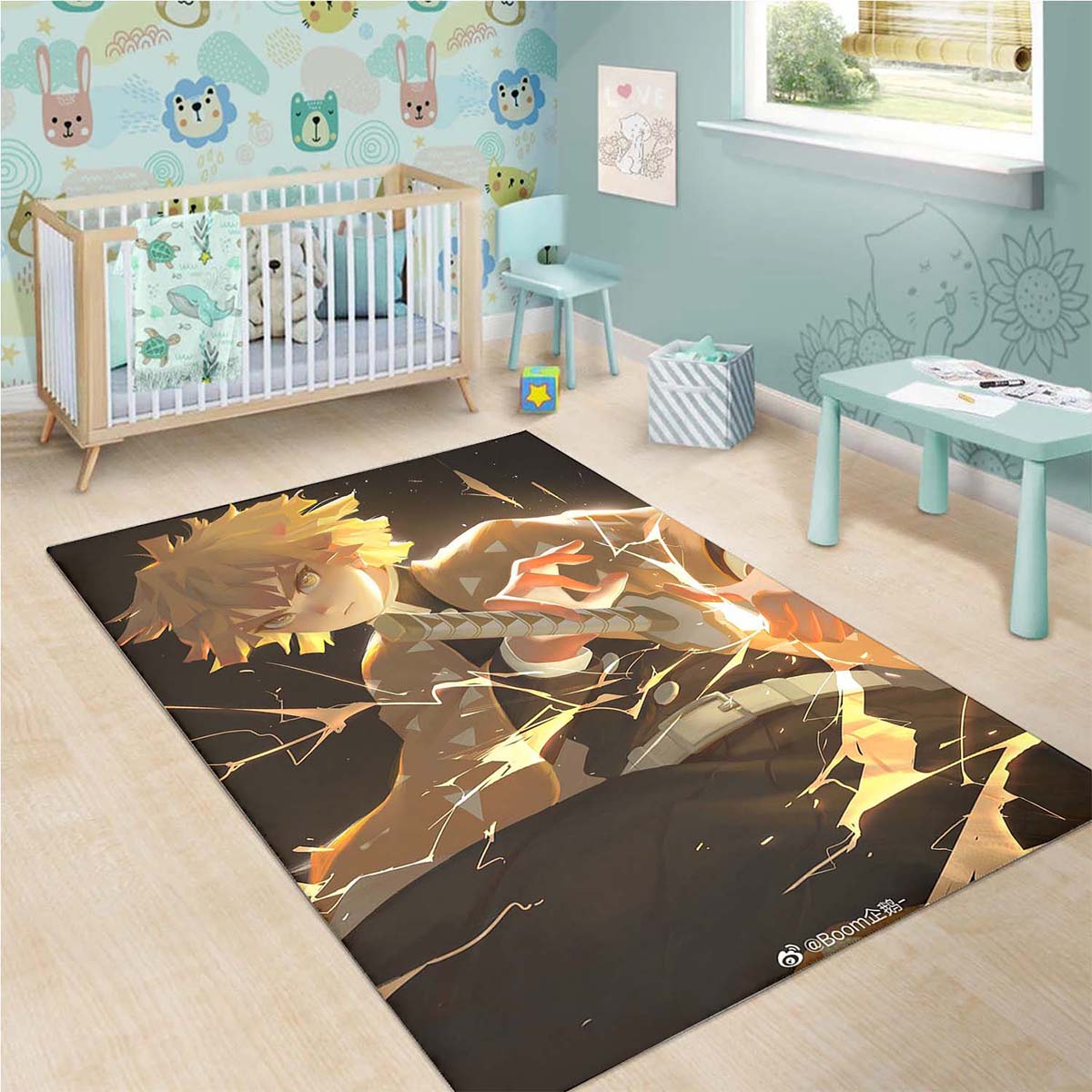 Tapis Lightning Zenitsu Agatsuma Demon Slayer – Image 3