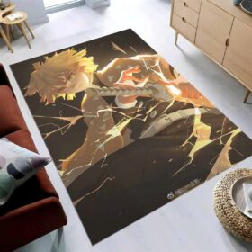 Tapis Lightning Zenitsu Agatsuma Demon Slayer