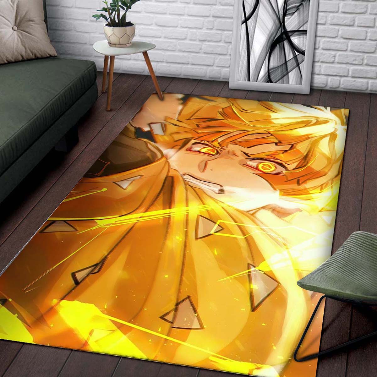Tapis Lightning Zenitsu Agatsuma Demon Slayer 4 – Image 2