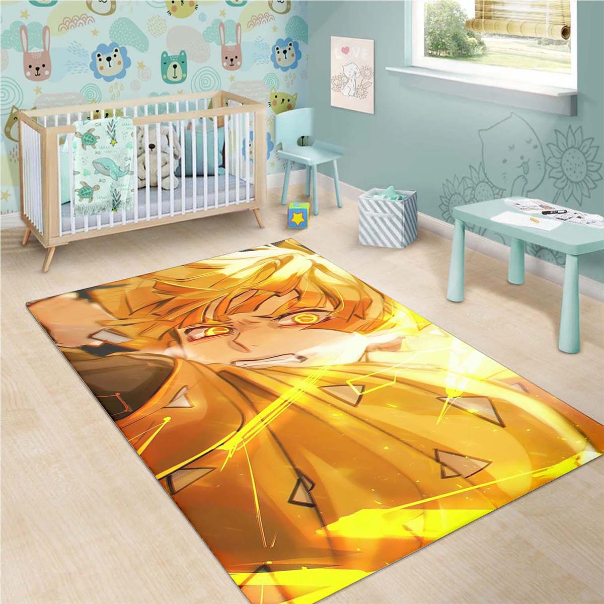 Tapis Lightning Zenitsu Agatsuma Demon Slayer 4 – Image 3
