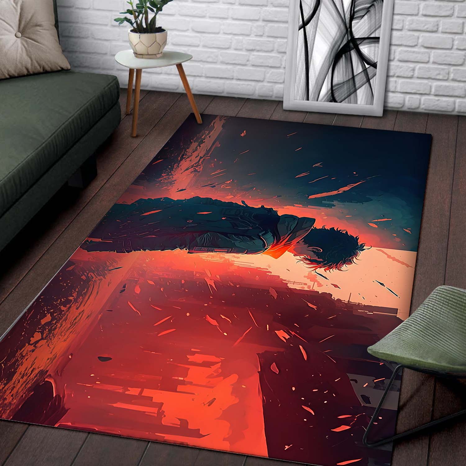 Tapis Lofi Boy Ai Art – Image 2