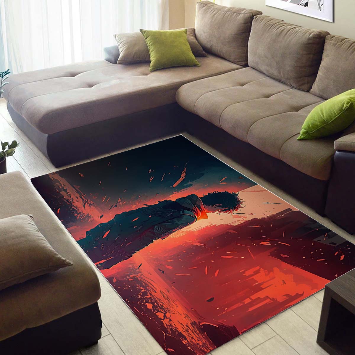 Tapis Lofi Boy Ai Art – Image 3