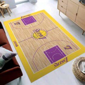 Tapis Los Angeles Lakers Basketball