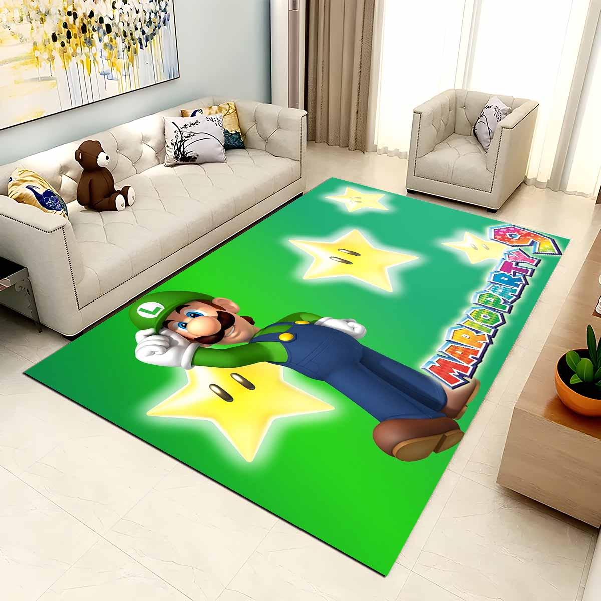 Tapis Luigi Mario Party Super Mario – Image 2