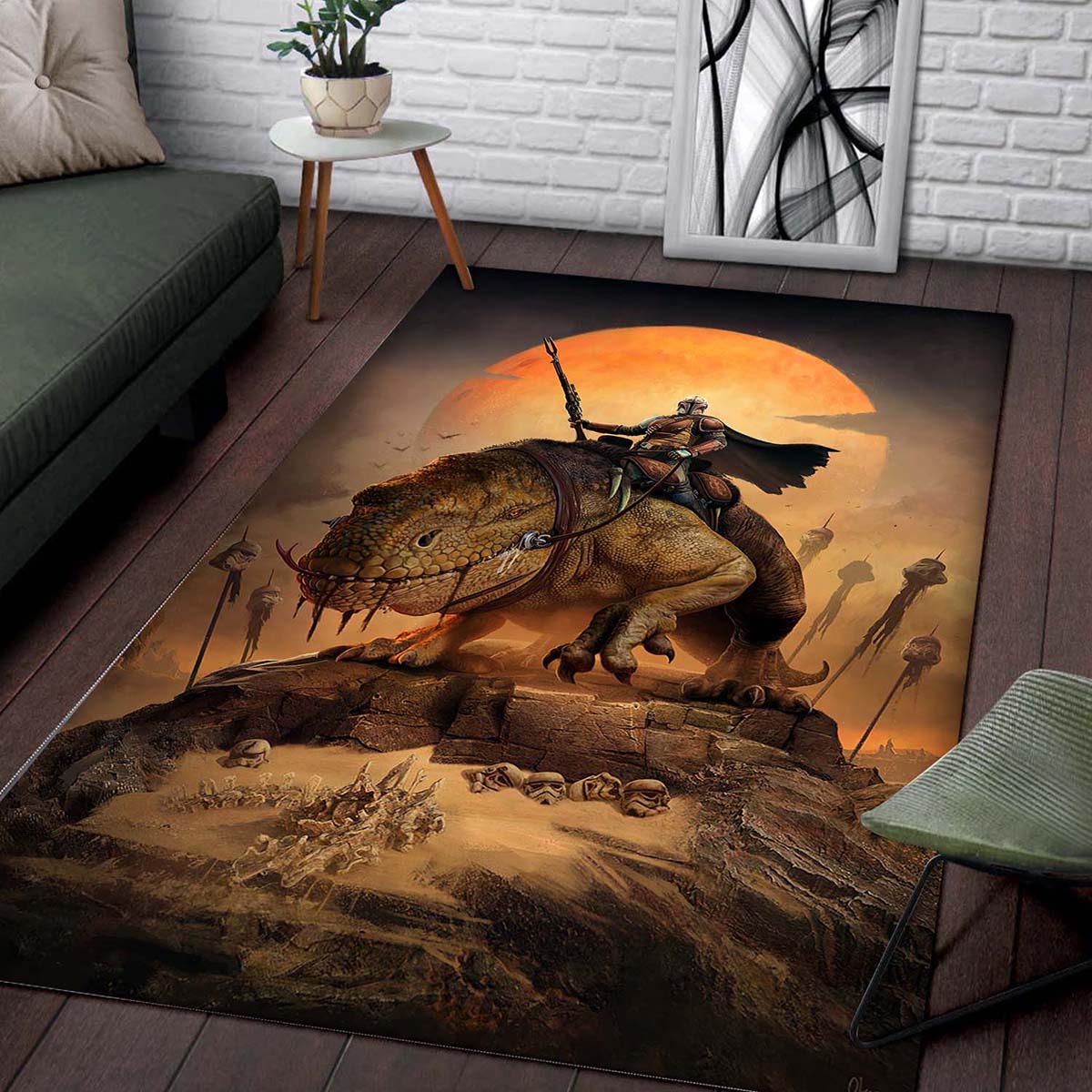 Tapis Mandalorian Baby Yoda Star Wars 122 – Image 2