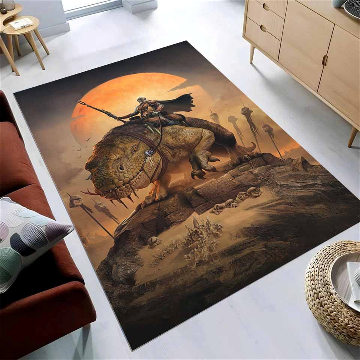 Tapis Mandalorian Baby Yoda Star Wars 122