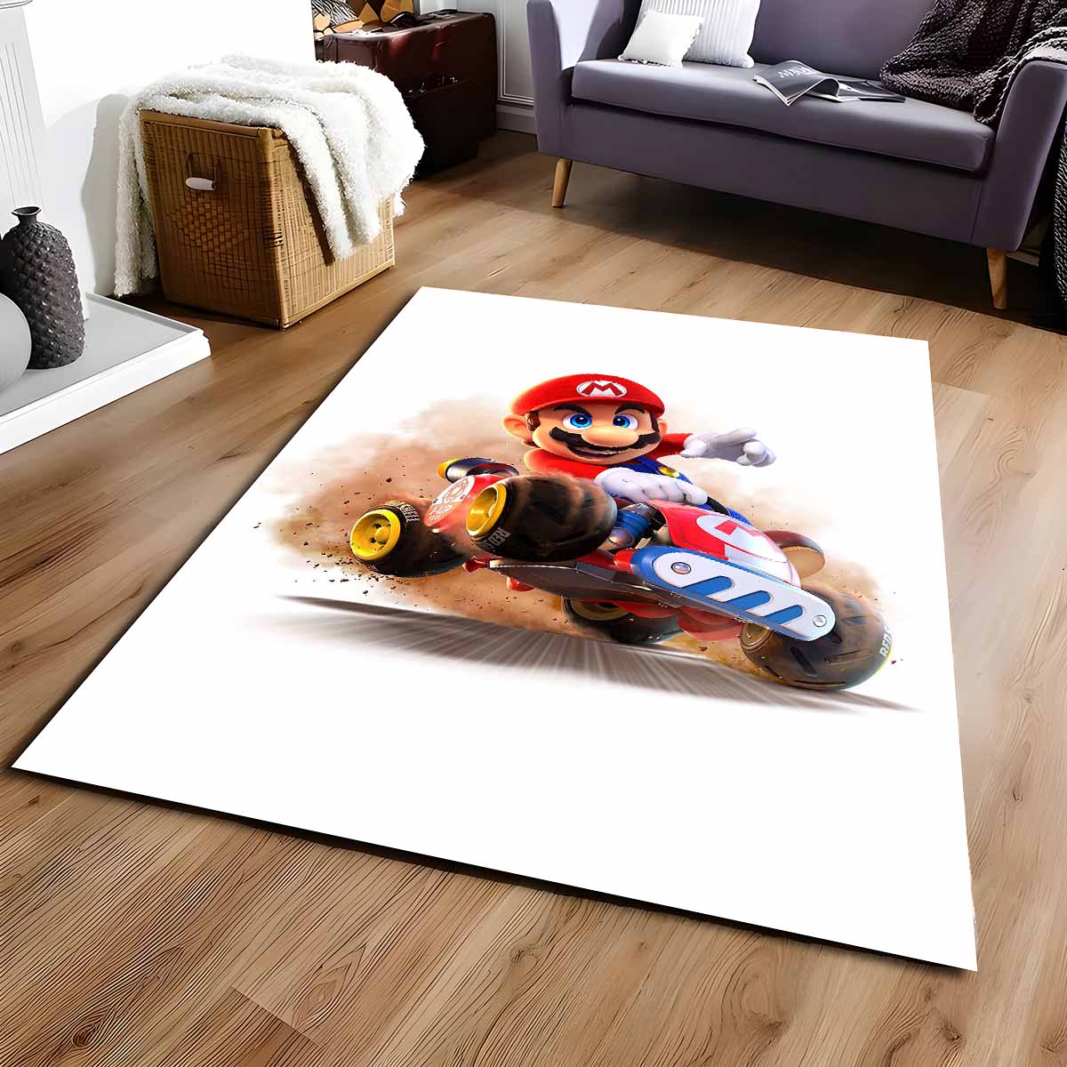 Tapis Mario In Mario Kart monde