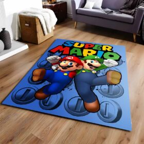 Tapis Mario et Luigi Super Mario 2