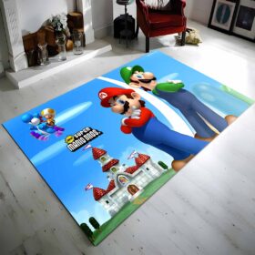 Tapis Mario et Luigi Super Mario 3