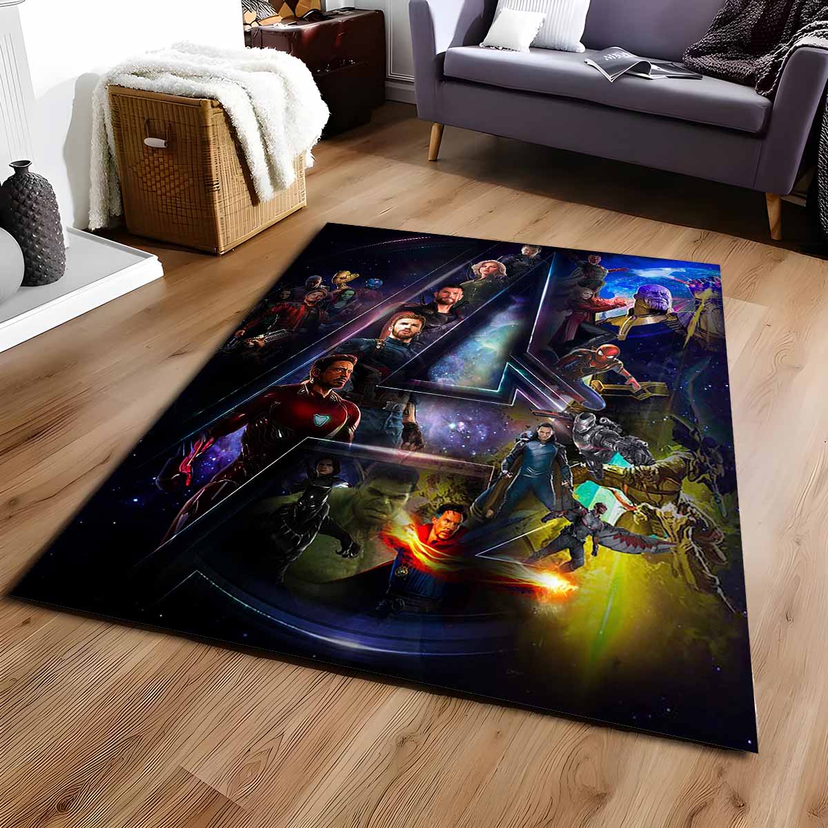 Tapis Marvel Avengers 1008