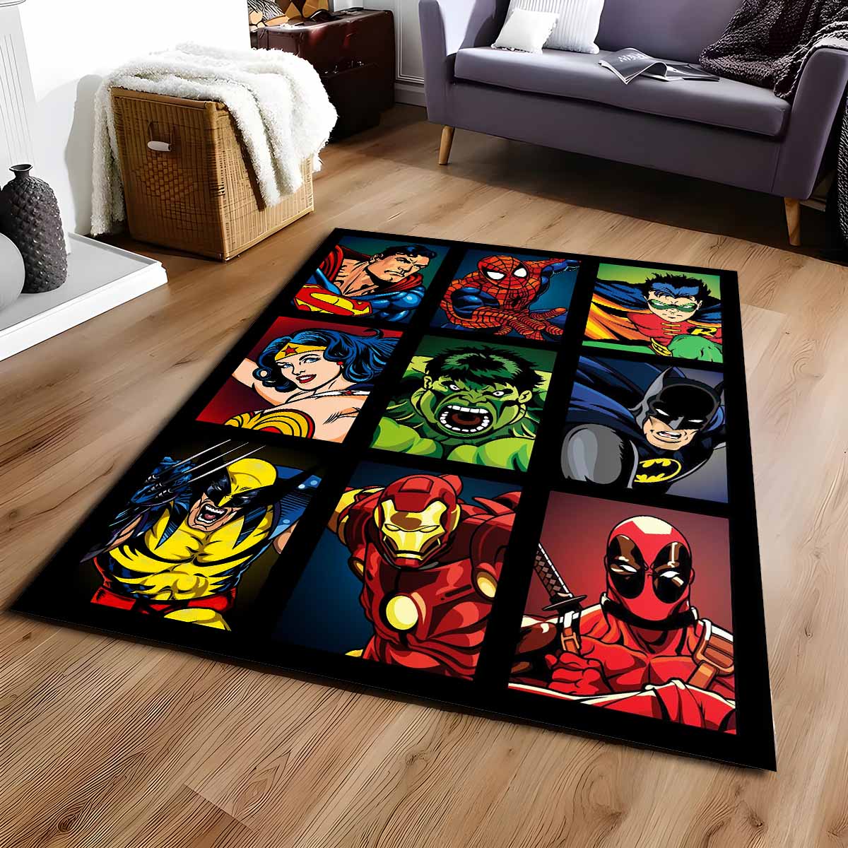 Tapis Marvel Avengers 1019