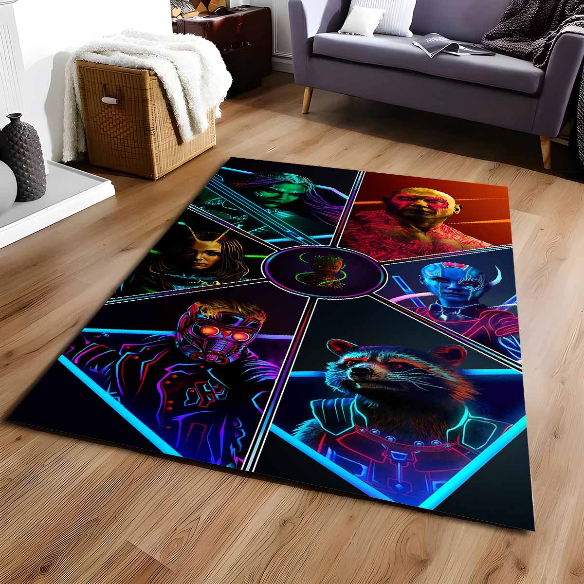 Tapis Marvel Avengers 1029