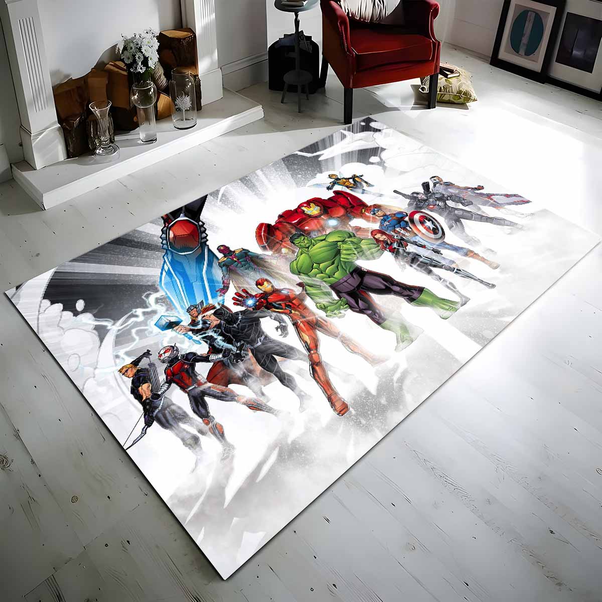 Tapis Marvel Avengers 1037