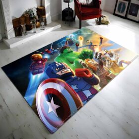 Tapis Marvel Avengers Lego 1001