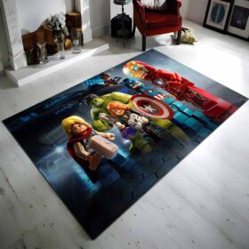 Tapis Marvel Avengers Lego 1002