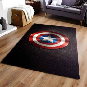 Tapis Marvel Legends Captain America bouclier 3