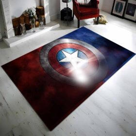 Tapis Marvel Legends Captain America bouclier 4