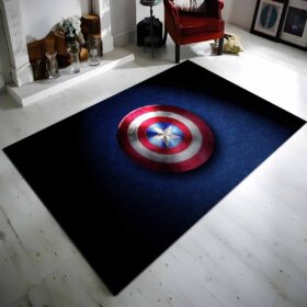 Tapis Marvel Legends Captain Americas bouclier 2