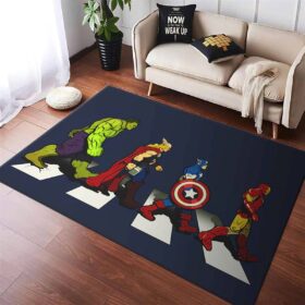 Tapis Marvel Superhero Avenger Road