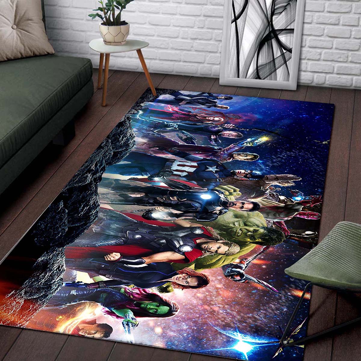 Tapis Marvel Superhero War Avengers Infinity War – Image 2