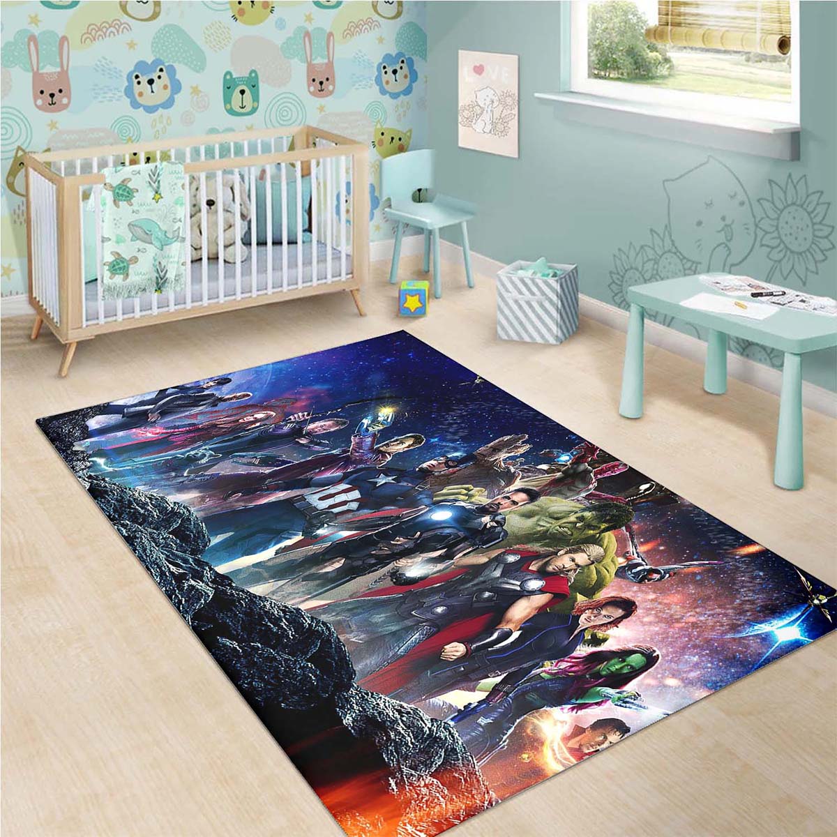 Tapis Marvel Superhero War Avengers Infinity War – Image 3