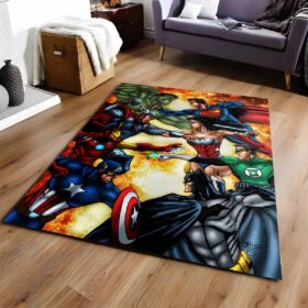 Tapis Marvel et Dc Comics