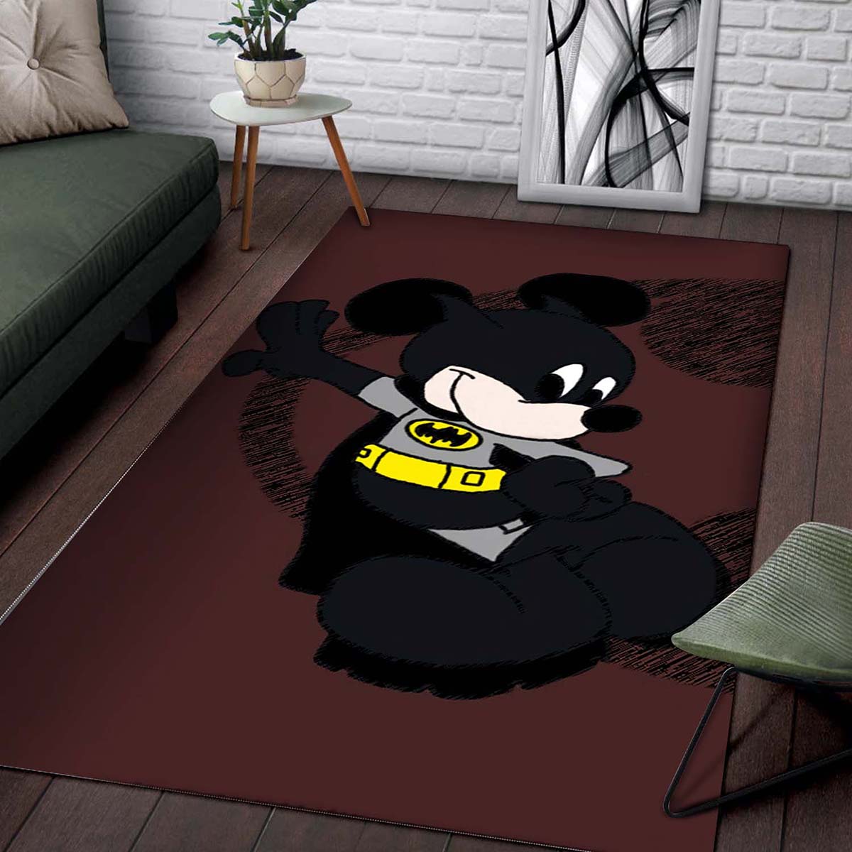 Tapis Mickey Mouse Batman Disney Movies – Image 2