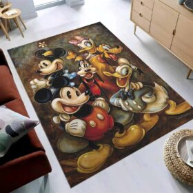 Tapis Mickey Mouse & Friends Schlafzimmer déco salon 190830