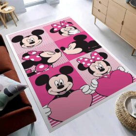 Tapis Mickey Mouse Minnie Mouse