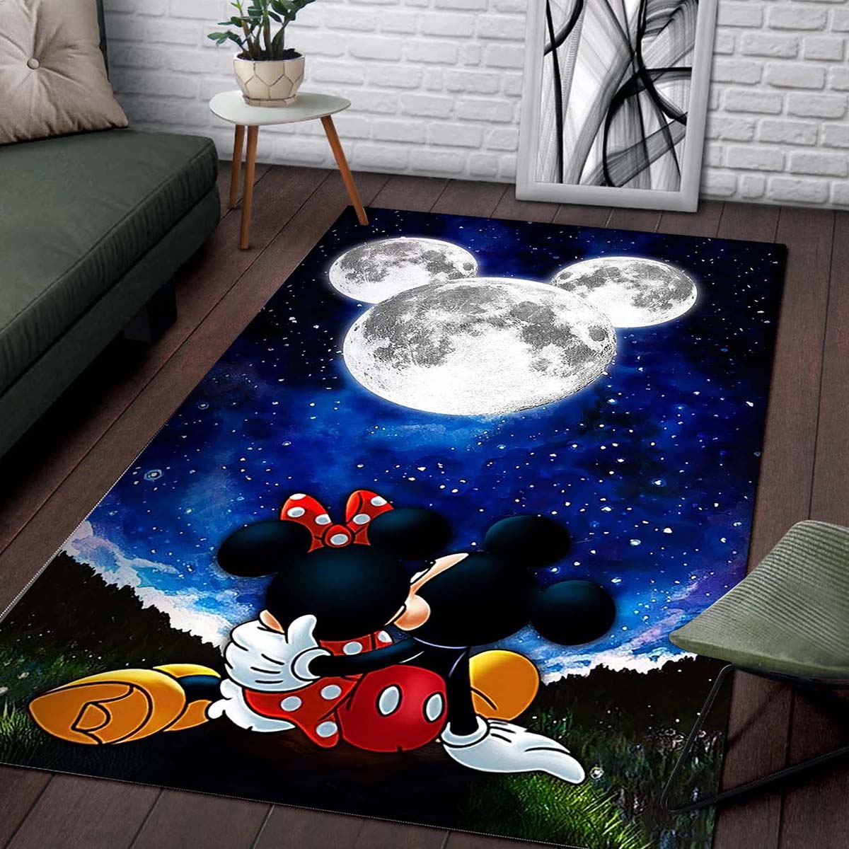 Tapis Mickey Mouse déco salon M30103 – Image 2