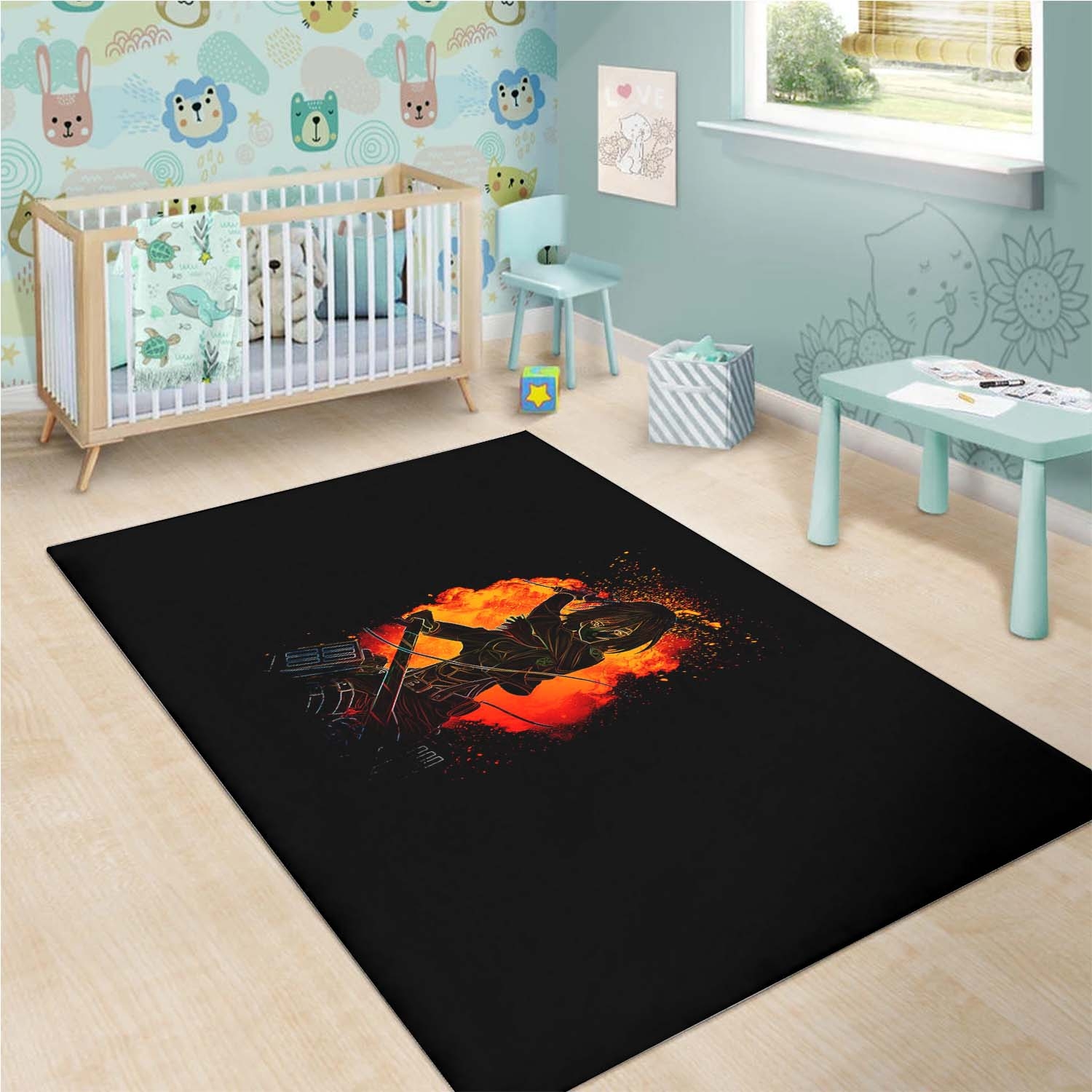 Tapis Mikasa Ackerman 2