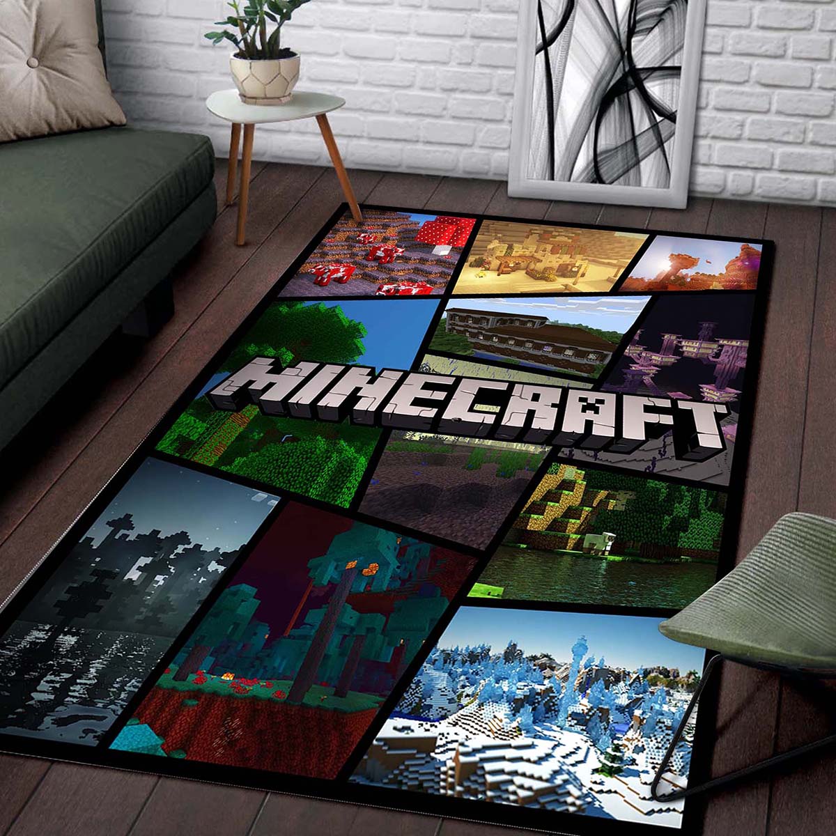 Tapis Minecraft All Characters 1017 – Image 2