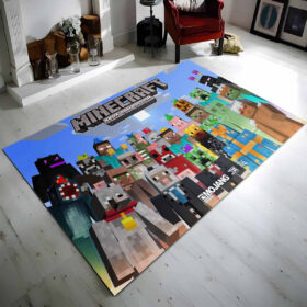 Tapis Minecraft tous personnages Freunde dans le jeu 2