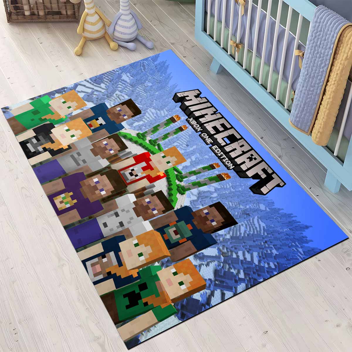 Tapis Minecraft tous personnages Freunde dans le jeu – Image 3