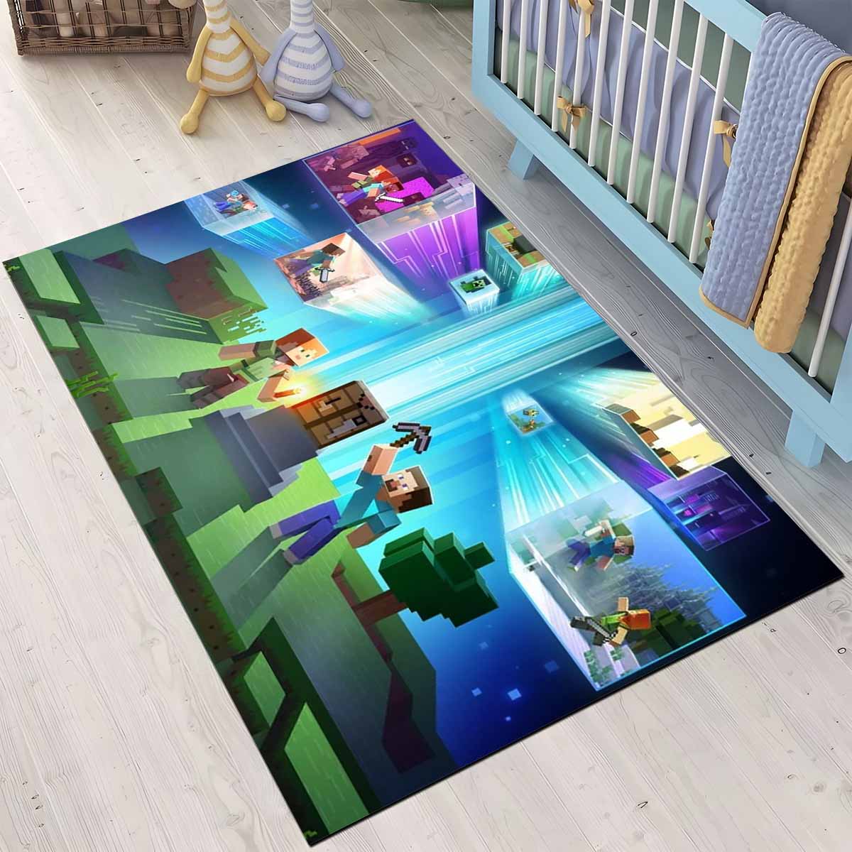 Tapis Minecraft tous Steve et Alex – Image 3